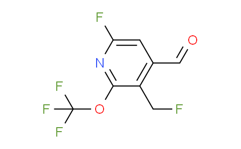 AM213911 | 1804810-14-7 | 6-Fluoro-3-(fluoromethyl)-2-(trifluoromethoxy)pyridine-4-carboxaldehyde