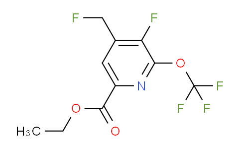 AM213912 | 1803657-97-7 | Ethyl 3-fluoro-4-(fluoromethyl)-2-(trifluoromethoxy)pyridine-6-carboxylate