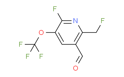 AM213913 | 1806734-59-7 | 2-Fluoro-6-(fluoromethyl)-3-(trifluoromethoxy)pyridine-5-carboxaldehyde