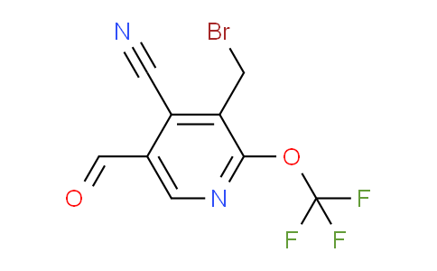 AM213918 | 1804811-44-6 | 3-(Bromomethyl)-4-cyano-2-(trifluoromethoxy)pyridine-5-carboxaldehyde