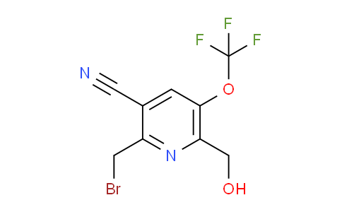 AM213924 | 1804676-40-1 | 2-(Bromomethyl)-3-cyano-5-(trifluoromethoxy)pyridine-6-methanol