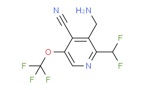 AM213930 | 1806068-47-2 | 3-(Aminomethyl)-4-cyano-2-(difluoromethyl)-5-(trifluoromethoxy)pyridine