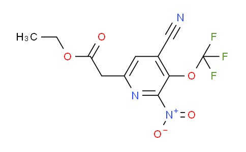 AM213947 | 1804706-37-3 | Ethyl 4-cyano-2-nitro-3-(trifluoromethoxy)pyridine-6-acetate