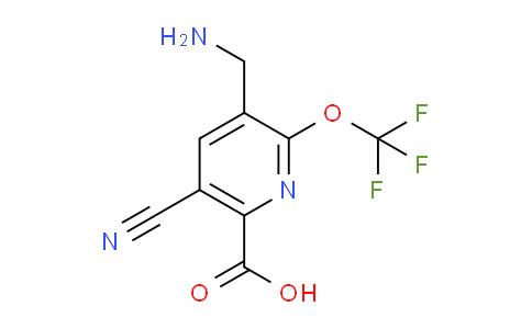 AM213948 | 1803939-25-4 | 3-(Aminomethyl)-5-cyano-2-(trifluoromethoxy)pyridine-6-carboxylic acid