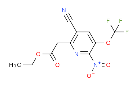 AM213950 | 1804806-54-9 | Ethyl 5-cyano-2-nitro-3-(trifluoromethoxy)pyridine-6-acetate