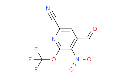 AM213977 | 1803620-34-9 | 6-Cyano-3-nitro-2-(trifluoromethoxy)pyridine-4-carboxaldehyde