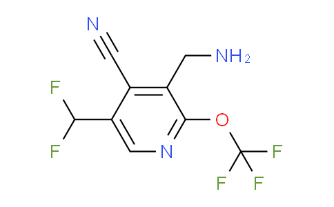 AM213987 | 1804807-08-6 | 3-(Aminomethyl)-4-cyano-5-(difluoromethyl)-2-(trifluoromethoxy)pyridine