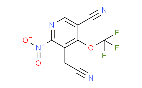 5-Cyano-2-nitro-4-(trifluoromethoxy)pyridine-3-acetonitrile