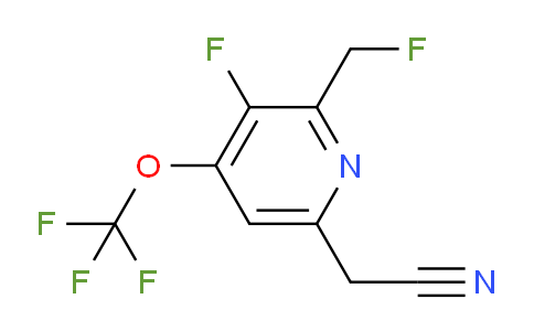 AM213999 | 1806739-75-2 | 3-Fluoro-2-(fluoromethyl)-4-(trifluoromethoxy)pyridine-6-acetonitrile