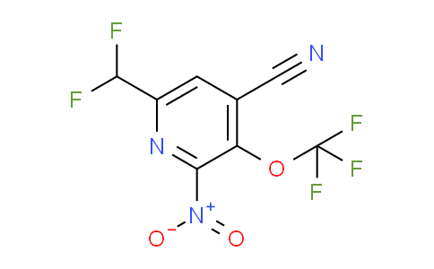 AM214001 | 1804809-34-4 | 4-Cyano-6-(difluoromethyl)-2-nitro-3-(trifluoromethoxy)pyridine