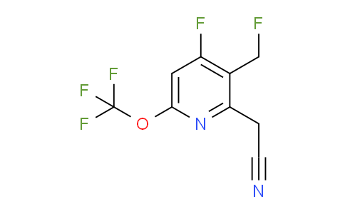AM214005 | 1806740-07-7 | 4-Fluoro-3-(fluoromethyl)-6-(trifluoromethoxy)pyridine-2-acetonitrile