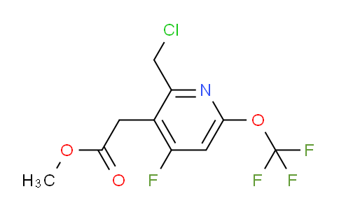 AM214019 | 1806720-12-6 | Methyl 2-(chloromethyl)-4-fluoro-6-(trifluoromethoxy)pyridine-3-acetate