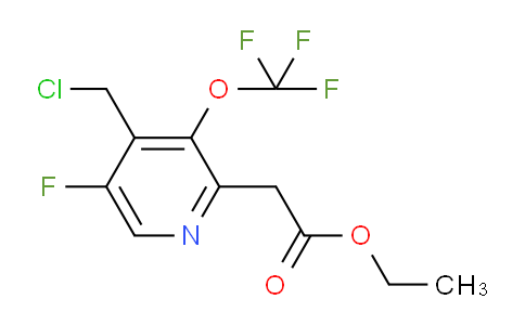 AM214031 | 1804318-90-8 | Ethyl 4-(chloromethyl)-5-fluoro-3-(trifluoromethoxy)pyridine-2-acetate