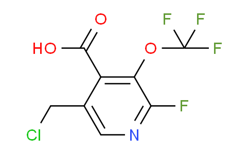 AM214039 | 1804482-86-7 | 5-(Chloromethyl)-2-fluoro-3-(trifluoromethoxy)pyridine-4-carboxylic acid