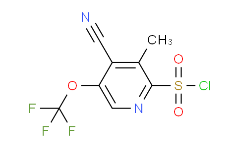 AM214043 | 1804732-38-4 | 4-Cyano-3-methyl-5-(trifluoromethoxy)pyridine-2-sulfonyl chloride