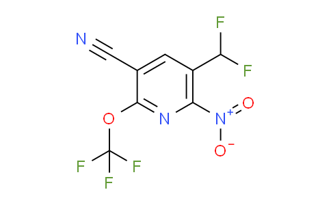AM214052 | 1803618-82-7 | 3-Cyano-5-(difluoromethyl)-6-nitro-2-(trifluoromethoxy)pyridine