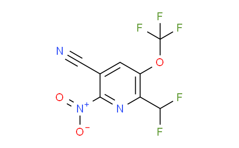 AM214056 | 1806246-06-9 | 3-Cyano-6-(difluoromethyl)-2-nitro-5-(trifluoromethoxy)pyridine