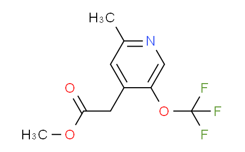 AM21406 | 1803935-94-5 | Methyl 2-methyl-5-(trifluoromethoxy)pyridine-4-acetate