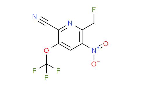 AM214061 | 1803622-40-3 | 2-Cyano-6-(fluoromethyl)-5-nitro-3-(trifluoromethoxy)pyridine