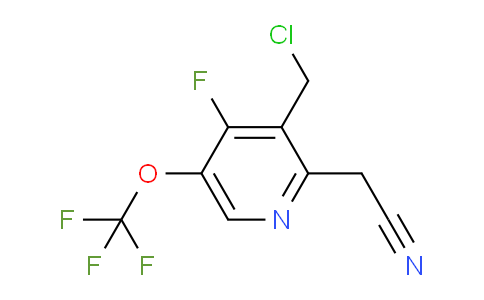 AM214075 | 1804316-70-8 | 3-(Chloromethyl)-4-fluoro-5-(trifluoromethoxy)pyridine-2-acetonitrile