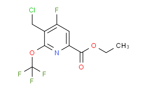 AM214084 | 1806015-61-1 | Ethyl 3-(chloromethyl)-4-fluoro-2-(trifluoromethoxy)pyridine-6-carboxylate