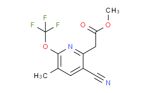 AM214085 | 1804820-22-1 | Methyl 3-cyano-5-methyl-6-(trifluoromethoxy)pyridine-2-acetate