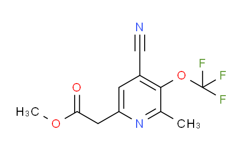 AM214086 | 1804703-90-9 | Methyl 4-cyano-2-methyl-3-(trifluoromethoxy)pyridine-6-acetate