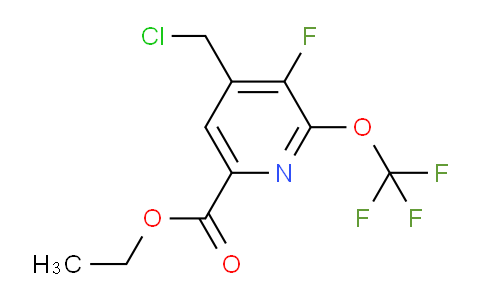 AM214091 | 1803682-22-5 | Ethyl 4-(chloromethyl)-3-fluoro-2-(trifluoromethoxy)pyridine-6-carboxylate