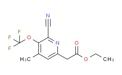 AM214093 | 1804342-53-7 | Ethyl 2-cyano-4-methyl-3-(trifluoromethoxy)pyridine-6-acetate
