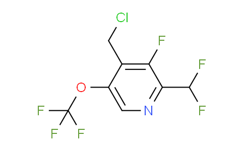 AM214095 | 1804758-32-4 | 4-(Chloromethyl)-2-(difluoromethyl)-3-fluoro-5-(trifluoromethoxy)pyridine