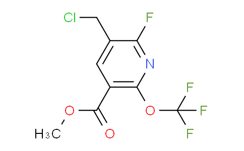AM214105 | 1806015-37-1 | Methyl 3-(chloromethyl)-2-fluoro-6-(trifluoromethoxy)pyridine-5-carboxylate