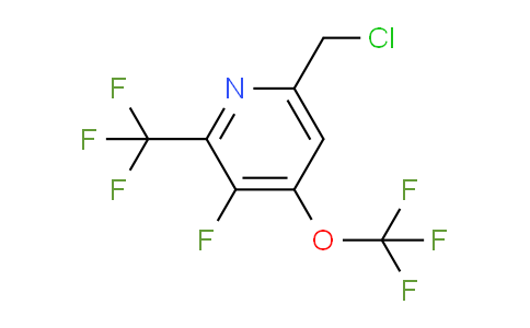 AM214108 | 1806736-40-2 | 6-(Chloromethyl)-3-fluoro-4-(trifluoromethoxy)-2-(trifluoromethyl)pyridine