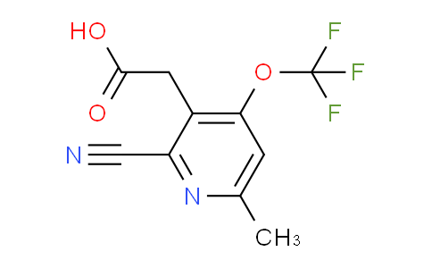 AM214116 | 1806155-15-6 | 2-Cyano-6-methyl-4-(trifluoromethoxy)pyridine-3-acetic acid