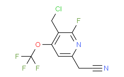 AM214117 | 1803700-85-7 | 3-(Chloromethyl)-2-fluoro-4-(trifluoromethoxy)pyridine-6-acetonitrile