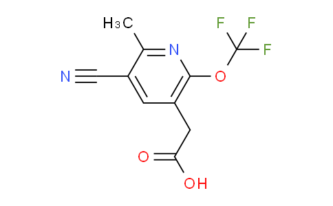 AM214118 | 1806075-87-5 | 3-Cyano-2-methyl-6-(trifluoromethoxy)pyridine-5-acetic acid