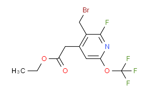 AM214122 | 1804331-64-3 | Ethyl 3-(bromomethyl)-2-fluoro-6-(trifluoromethoxy)pyridine-4-acetate