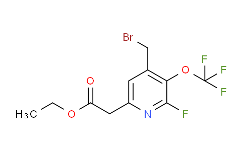 AM214126 | 1806015-44-0 | Ethyl 4-(bromomethyl)-2-fluoro-3-(trifluoromethoxy)pyridine-6-acetate