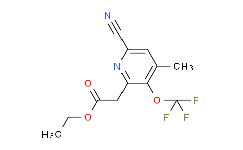 AM214129 | 1806216-97-6 | Ethyl 6-cyano-4-methyl-3-(trifluoromethoxy)pyridine-2-acetate