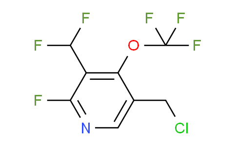 AM214130 | 1804641-06-2 | 5-(Chloromethyl)-3-(difluoromethyl)-2-fluoro-4-(trifluoromethoxy)pyridine