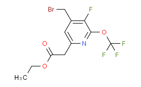AM214131 | 1803943-98-7 | Ethyl 4-(bromomethyl)-3-fluoro-2-(trifluoromethoxy)pyridine-6-acetate