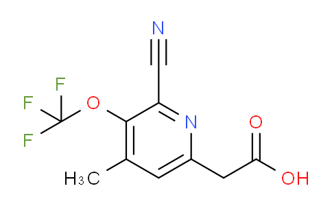 AM214141 | 1806243-07-1 | 2-Cyano-4-methyl-3-(trifluoromethoxy)pyridine-6-acetic acid