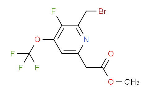 AM214142 | 1804317-55-2 | Methyl 2-(bromomethyl)-3-fluoro-4-(trifluoromethoxy)pyridine-6-acetate