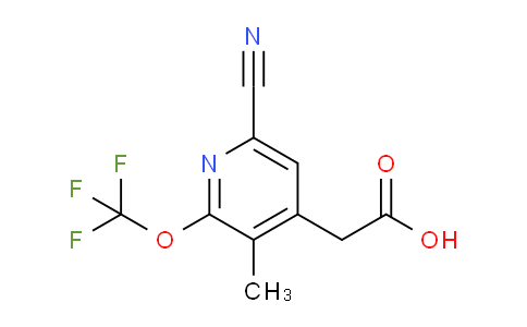 AM214143 | 1803620-25-8 | 6-Cyano-3-methyl-2-(trifluoromethoxy)pyridine-4-acetic acid