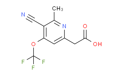 AM214146 | 1803620-30-5 | 3-Cyano-2-methyl-4-(trifluoromethoxy)pyridine-6-acetic acid