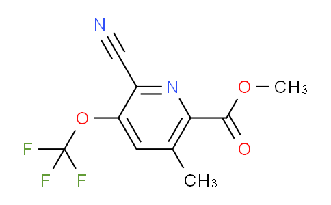 AM214147 | 1804340-31-5 | Methyl 2-cyano-5-methyl-3-(trifluoromethoxy)pyridine-6-carboxylate