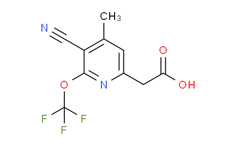 AM214148 | 1804737-99-2 | 3-Cyano-4-methyl-2-(trifluoromethoxy)pyridine-6-acetic acid