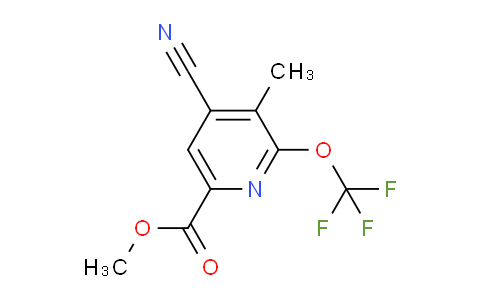 AM214149 | 1806075-62-6 | Methyl 4-cyano-3-methyl-2-(trifluoromethoxy)pyridine-6-carboxylate