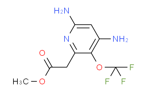 AM21415 | 1804542-86-6 | Methyl 4,6-diamino-3-(trifluoromethoxy)pyridine-2-acetate