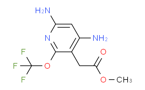 Methyl 4,6-diamino-2-(trifluoromethoxy)pyridine-3-acetate