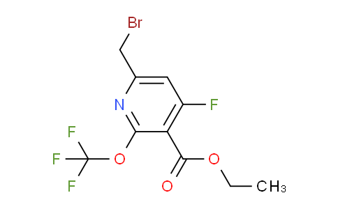 AM214160 | 1804643-34-2 | Ethyl 6-(bromomethyl)-4-fluoro-2-(trifluoromethoxy)pyridine-3-carboxylate